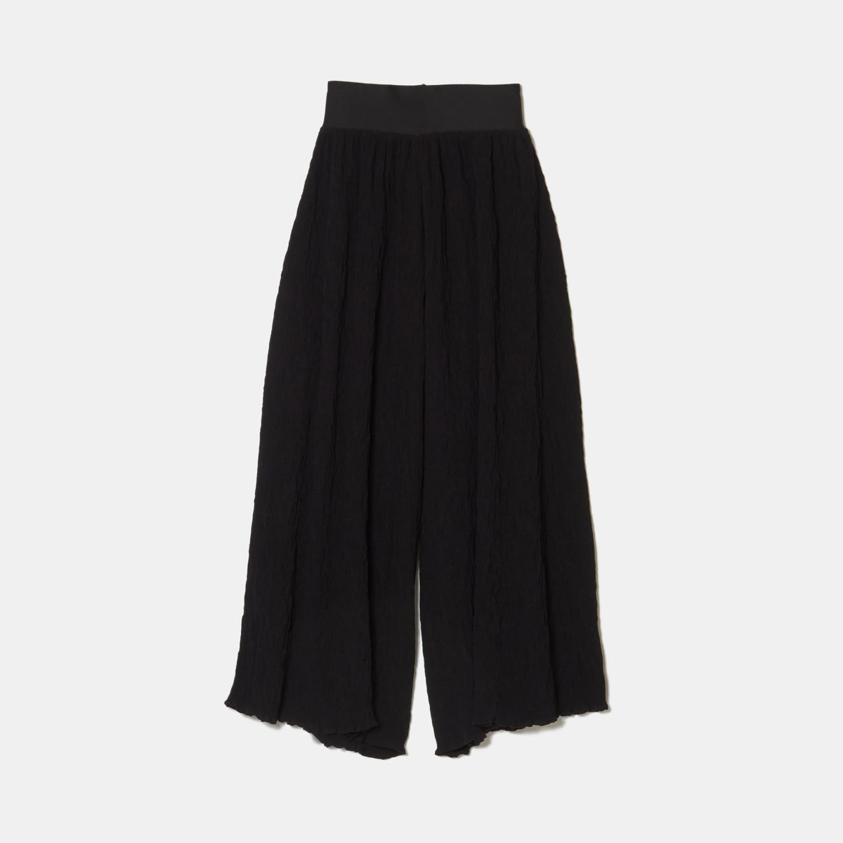 Wavy Super Wide Flare Pants - Micro Stretch Taffeta