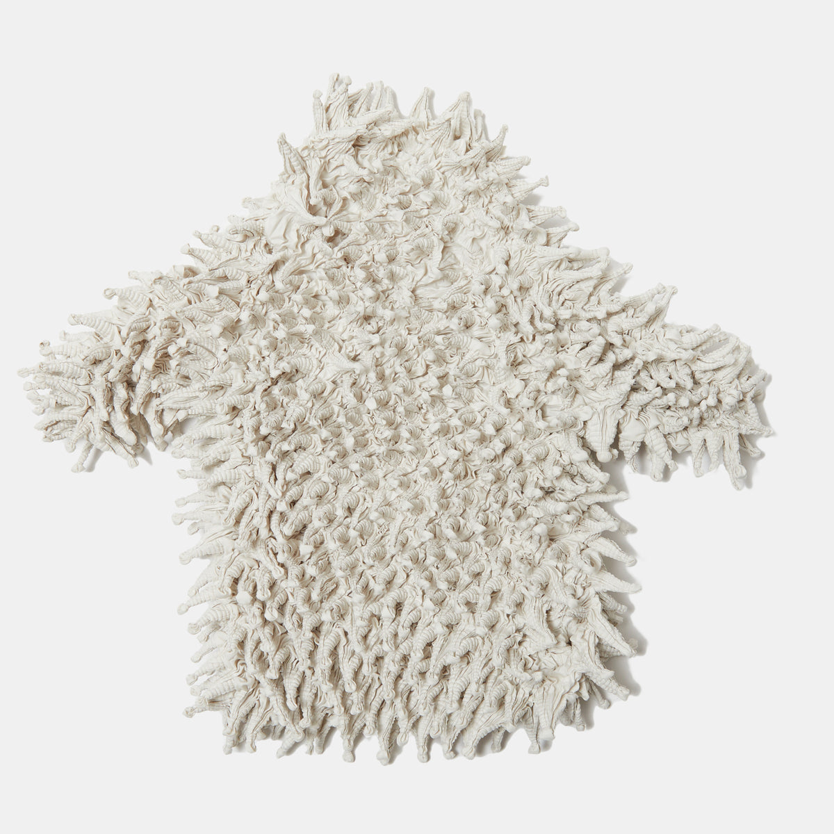 Spiky Shibori Short Sleeve Top - Taffeta