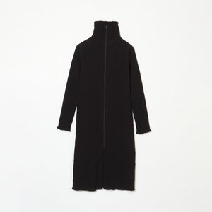 Wavy Double Zipper Cardigan