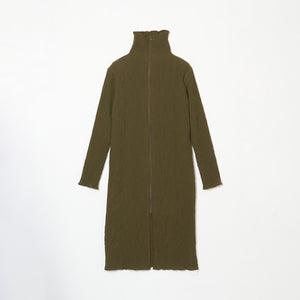 Wavy Double Zipper Cardigan