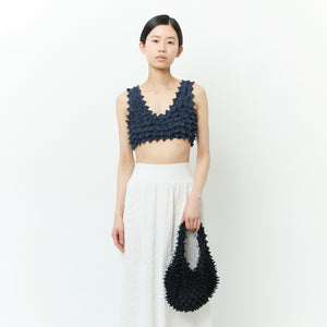 Spikey Cropped Tank Top