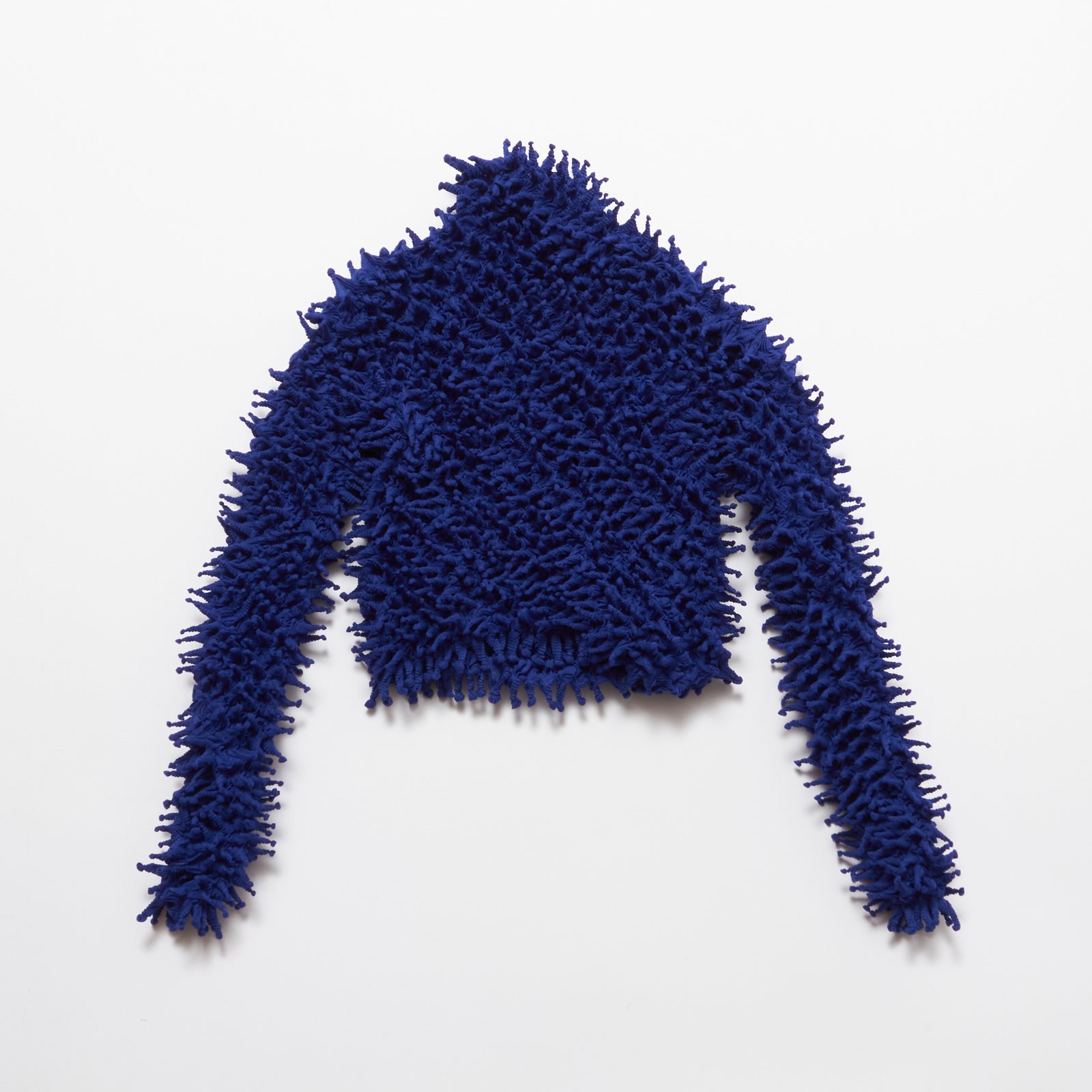 ツンツンの長袖トップス トリコット/無地