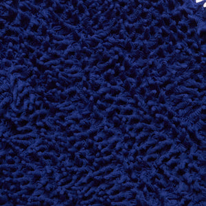 Spiky Shibori Long Sleeve Turtleneck Tops - Tricot/Solid Color