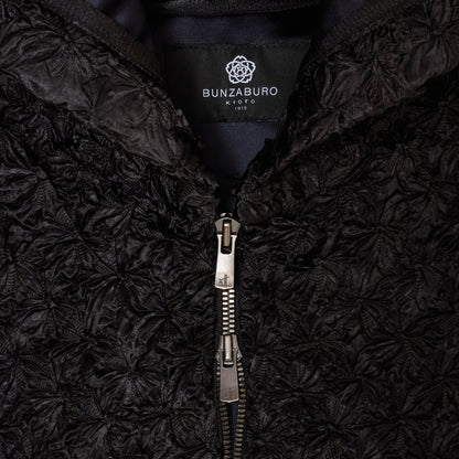 Spiky Shibori Zip Hoodie Jacket
