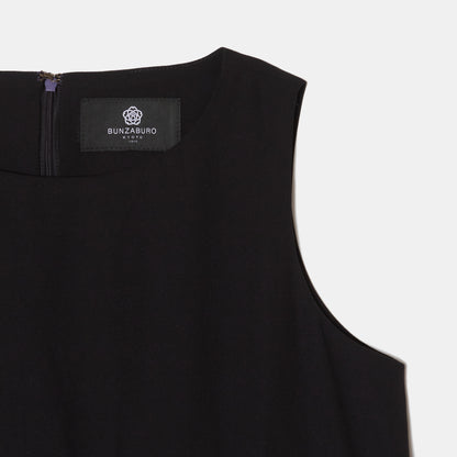 Rolled-Up Shibori Sleeveless Dress, Amundsen/Tie-Dye Color