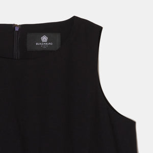 Rolled-Up Shibori Sleeveless Dress, Amundsen/Tie-Dye Color