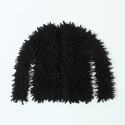 Spiky Shibori Short Cardigan - Chiffon/Solid Color