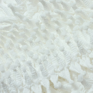 Spiky Shibori Short Cardigan - Chiffon/Solid Color