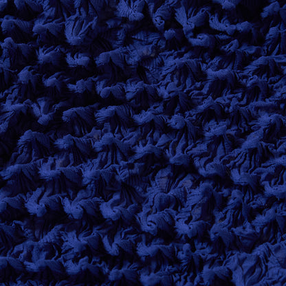 Spiky Shibori Short Cardigan - Chiffon/Solid Color