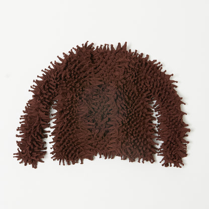 Spiky Shibori Short Cardigan - Chiffon/Solid Color