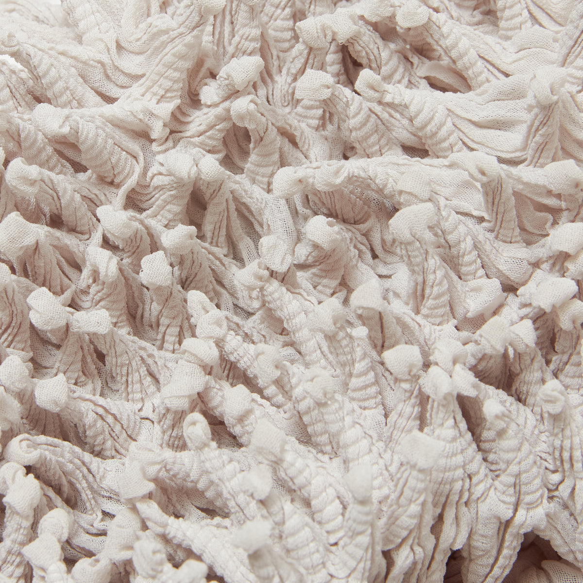 Spiky Shibori Short Cardigan - Chiffon/Solid Color