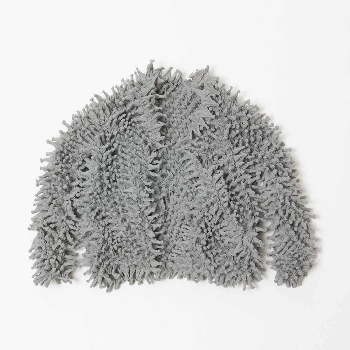 Spiky Shibori Short Cardigan - Chiffon/Solid Color