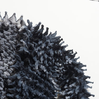 Spiky Shibori Short Cardigan - Chiffon/”Nijimi" Pattern