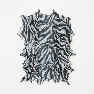 Bai-Shibori Vest - Zebra Stripe