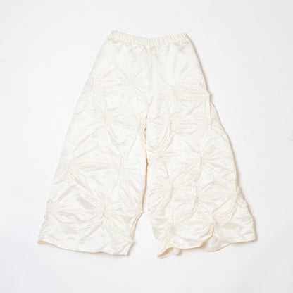 Rolled-up Shibori Pants