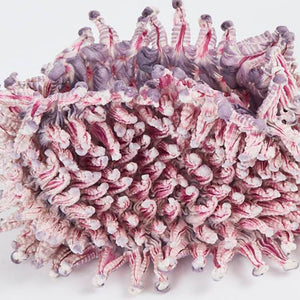 Small Spiky Shibori Necklace Wide Width
