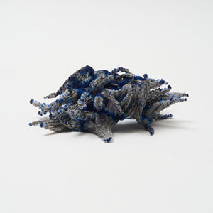 Medium Shibori Necklace Wide