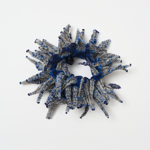 Medium Shibori Necklace Wide