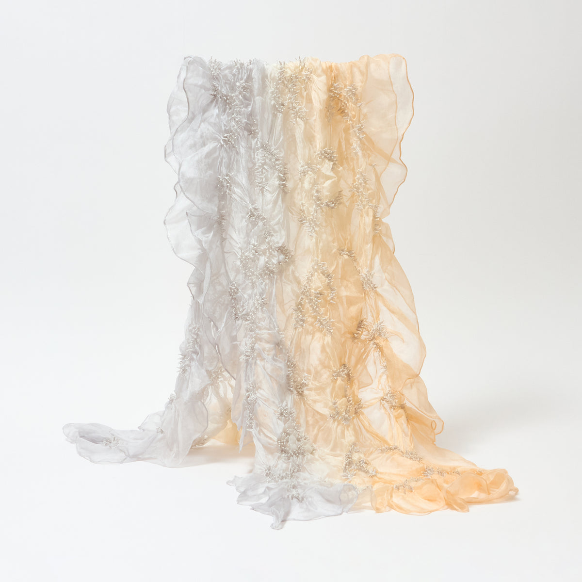 Scarf with Karakusa Shibori
