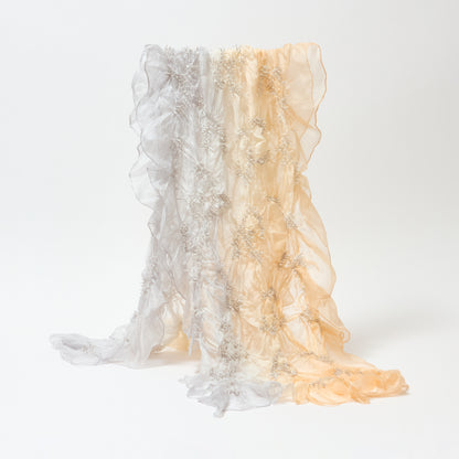 Scarf with Karakusa Shibori
