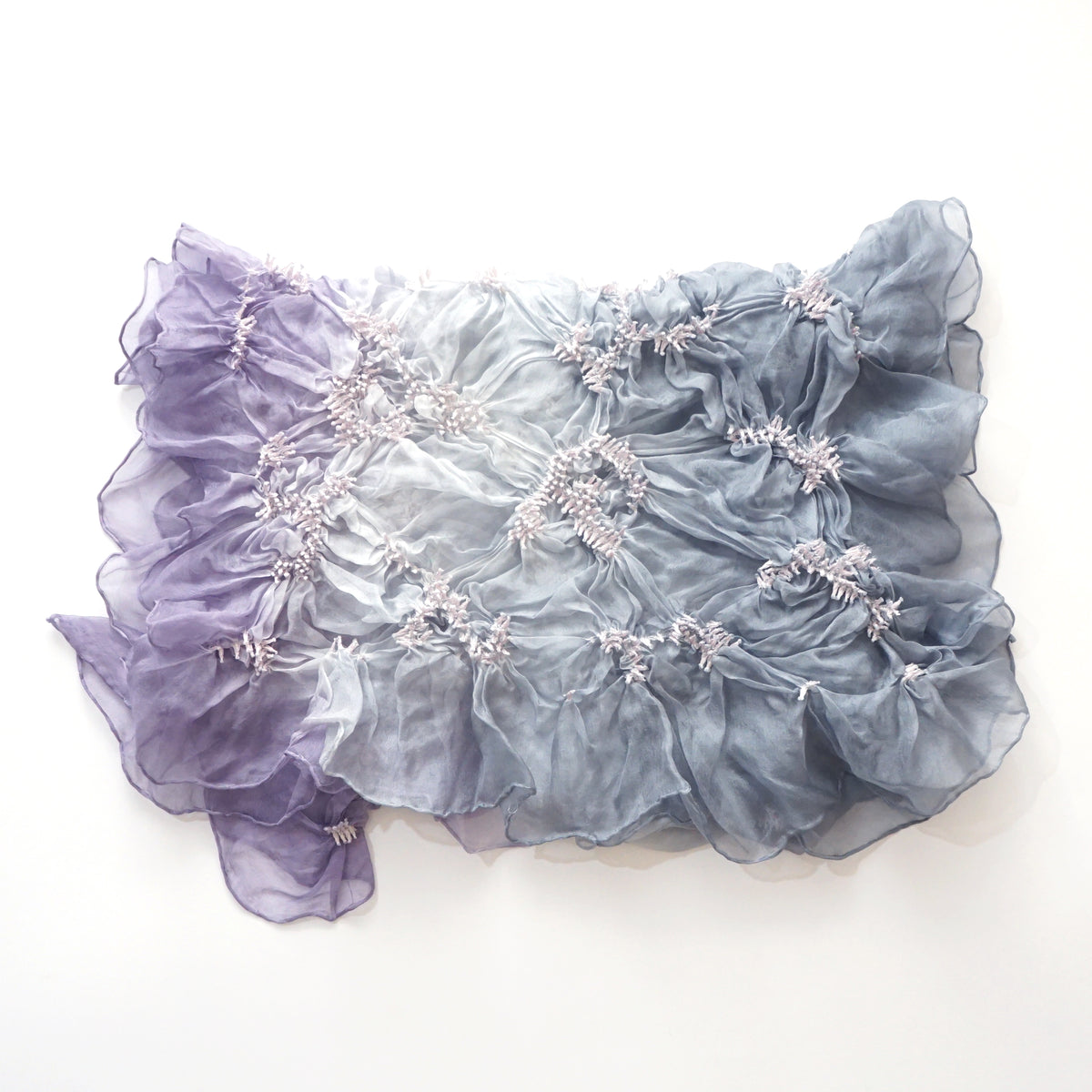 Scarf with Karakusa Shibori