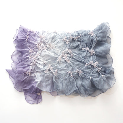 Scarf with Karakusa Shibori