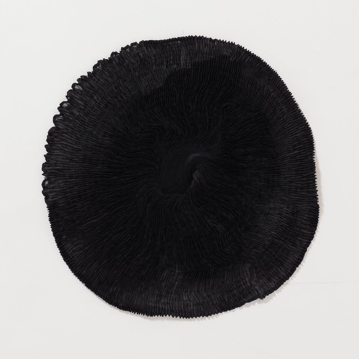 Wavy Silk Circular Scarf