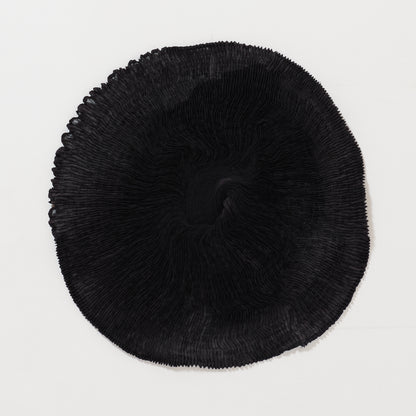 Wavy Silk Circular Scarf