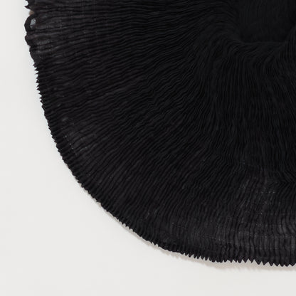 Wavy Silk Circular Scarf