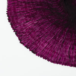 Wavy Silk Circular Scarf