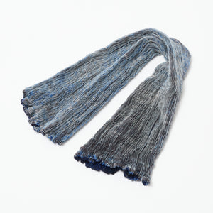 Wavy Silk Circular Scarf