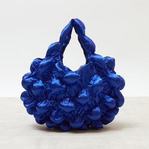 Large Pom-Pom Bags Satin