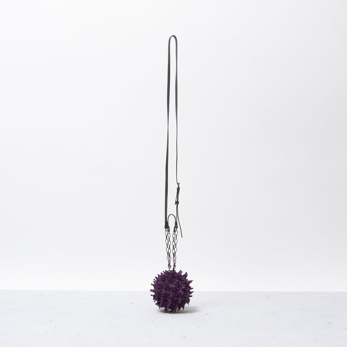 Spiky Shibori Charm Shoulder Bag