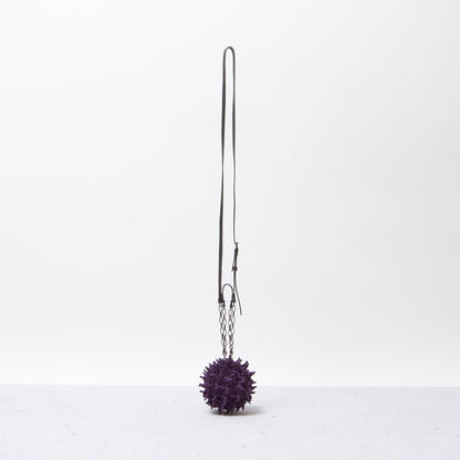 Spiky Shibori Charm Shoulder Bag