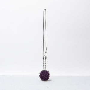 Spiky Shibori Charm Shoulder Bag