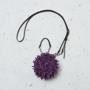 Spiky Shibori Charm Shoulder Bag