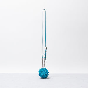 Spiky Shibori Charm Shoulder Bag