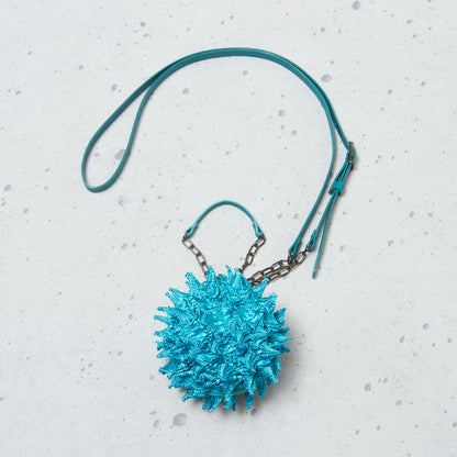 Spiky Shibori Charm Shoulder Bag