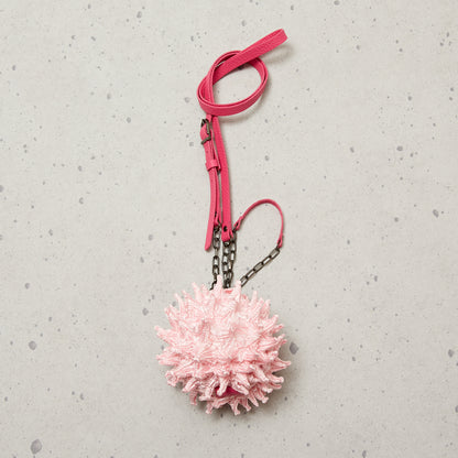 Spiky Shibori Charm Shoulder Bag