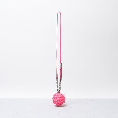 Spiky Shibori Charm Shoulder Bag