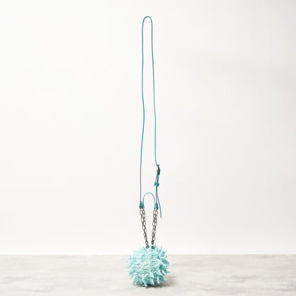 Spiky Shibori Charm Shoulder Bag