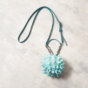 Spiky Shibori Charm Shoulder Bag
