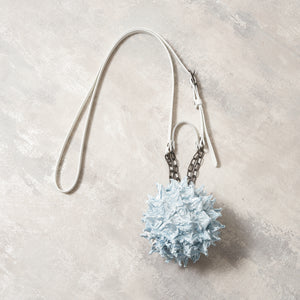 Spiky Shibori Charm Shoulder Bag