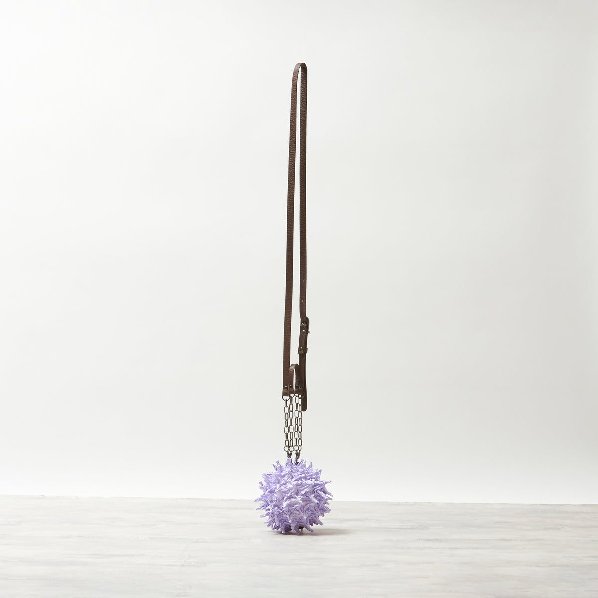 Spiky Shibori Charm Shoulder Bag