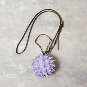 Spiky Shibori Charm Shoulder Bag