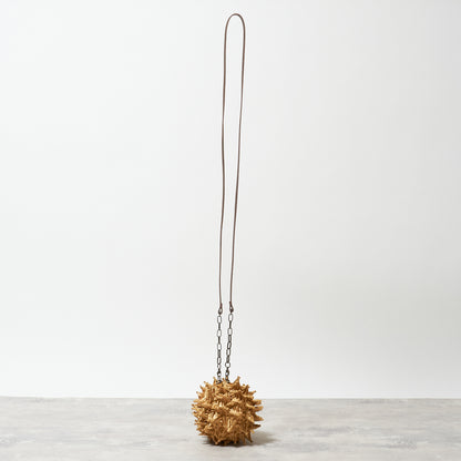 Spiky Shibori Charm Shoulder Bag
