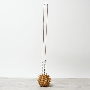 Spiky Shibori Charm Shoulder Bag