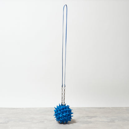 Spiky Shibori Charm Shoulder Bag