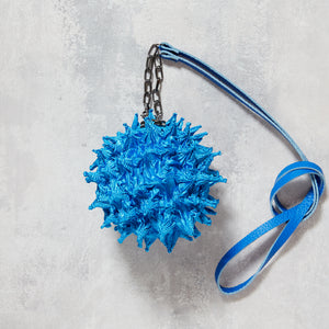 Spiky Shibori Charm Shoulder Bag