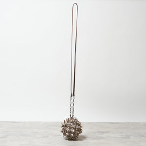 Spiky Shibori Charm Shoulder Bag